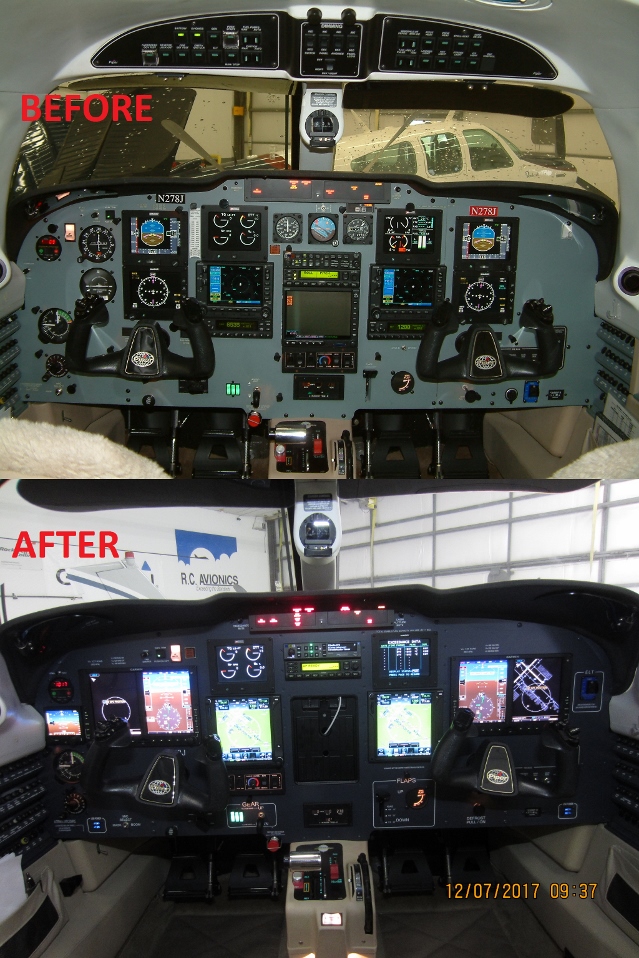 Installation : N278J PA-46-500TP Panel upgrade